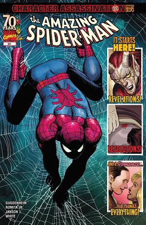 Amazing Spider-Man #584  cover