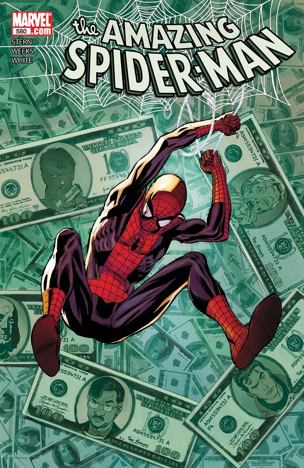 Amazing Spider-Man #580  cover