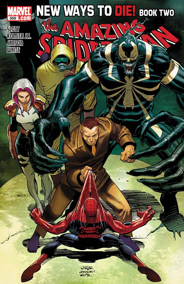 Amazing Spider-Man #569  cover