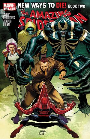 Amazing Spider-Man #569  cover