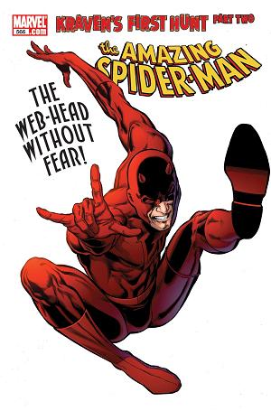 Amazing Spider-Man #566  cover