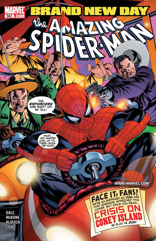 Amazing Spider-Man #563  cover