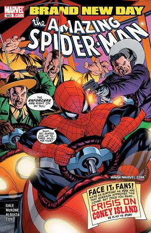 Amazing Spider-Man #563 cover