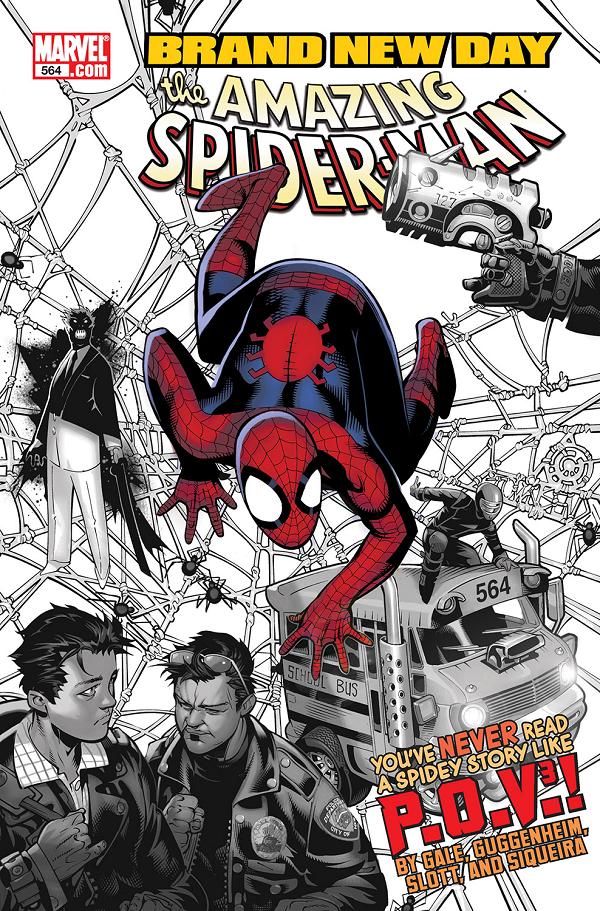 Amazing Spider-Man #564  cover