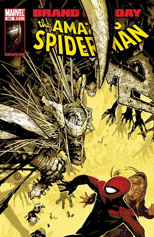 Amazing Spider-Man #557  cover
