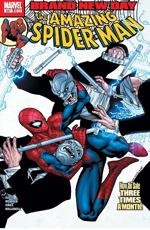 Amazing Spider-Man #547  cover