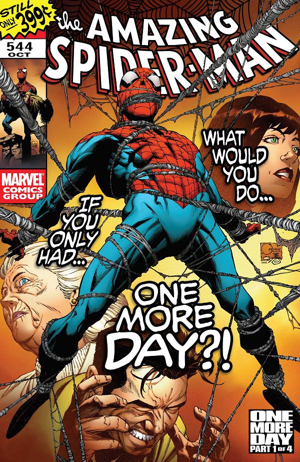 Amazing Spider-Man #544  cover