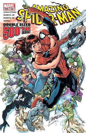 Amazing Spider-Man #500  cover
