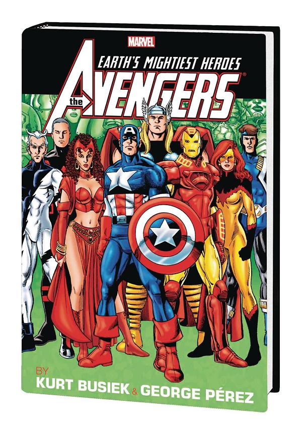 Avengers Busiek Perez Omnibus Vol. 02 cover by George Perez