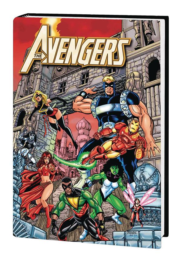 Avengers Busiek Perez Omnibus Vol. 02 Perez Dm Var cover by George Perez