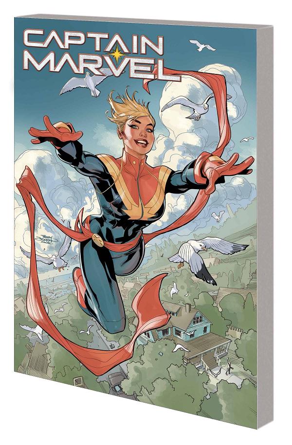 Captain Marvel By Margaret Stohl cover by Terry Dodson