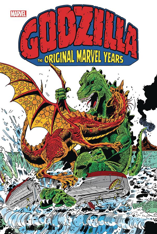 Godzilla Original Marvel Years Omnibus War Giants Dm Var