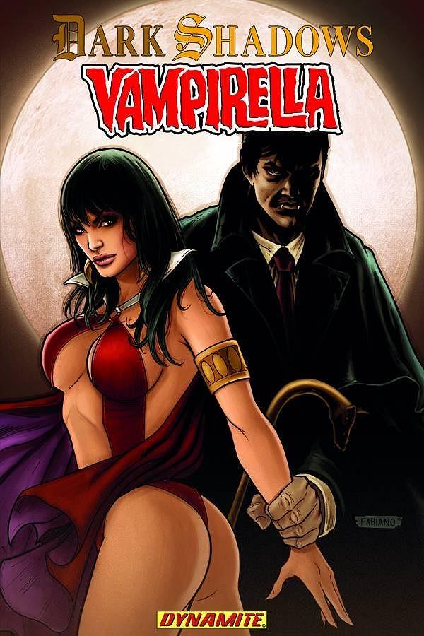 Dark Shadows Vampirella cover by Fabiano Neves