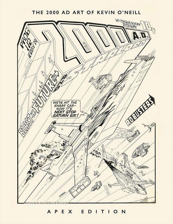 2000 A.d. Art Of Kevin O`neill Apex Ed