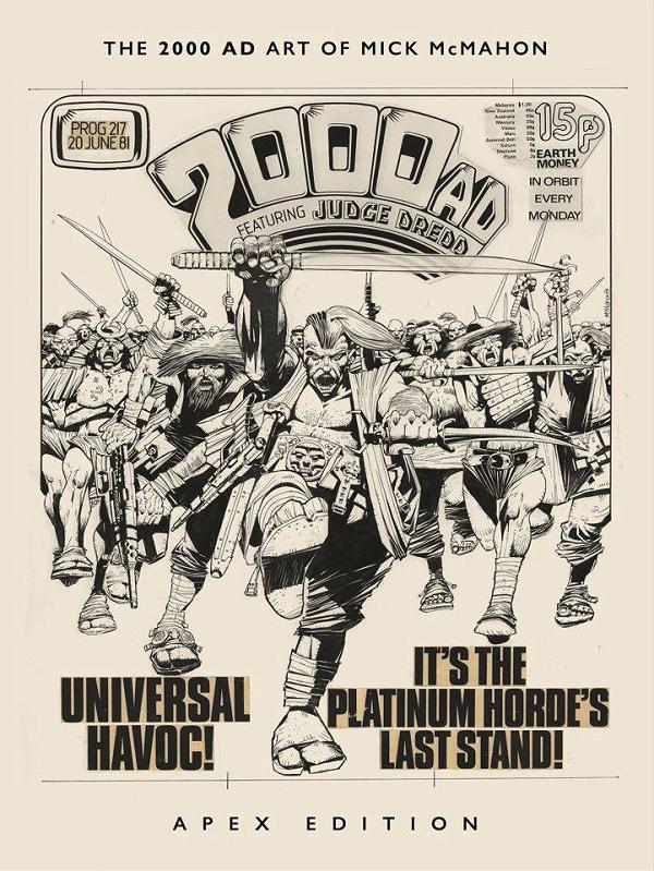 2000 A.d. Art Of Mick Mcmahon Apex Edition cover by Mick McMahon