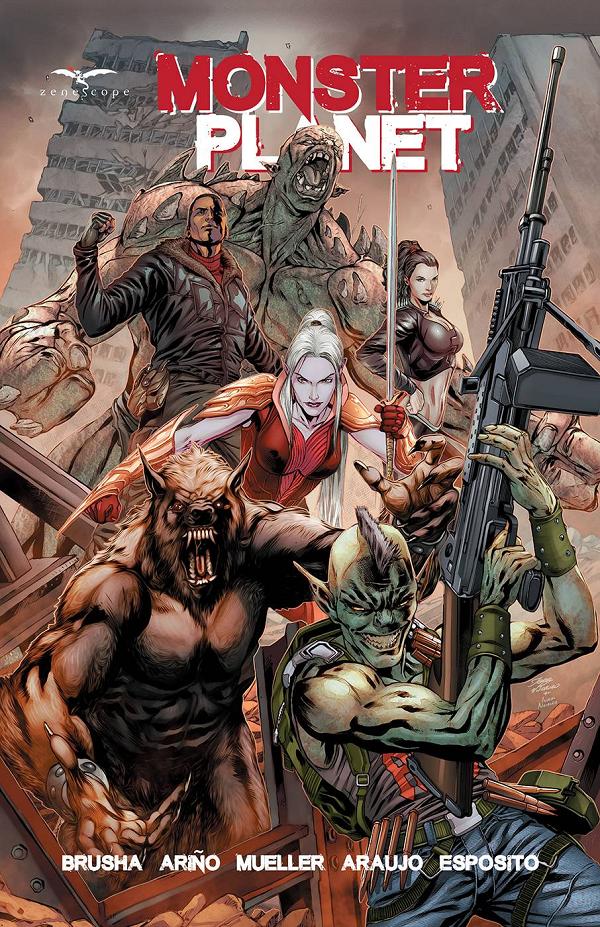 Monster Planet cover by Maxflan Araujo
