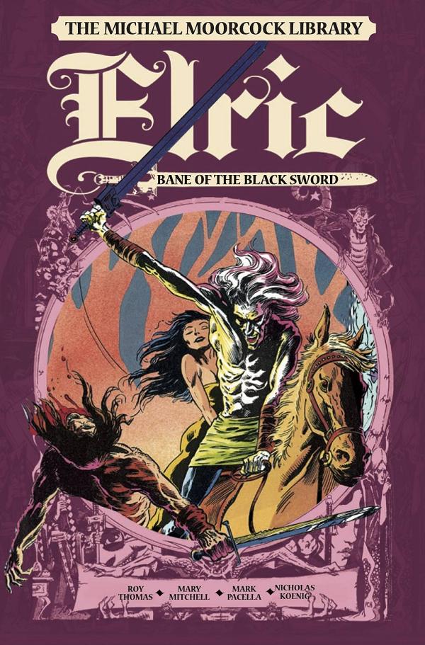 Michael Moorcock Library Elric Bane Of Black Sword cover