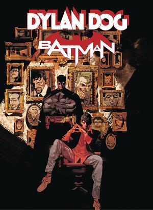 Batman Dylan Dog cover