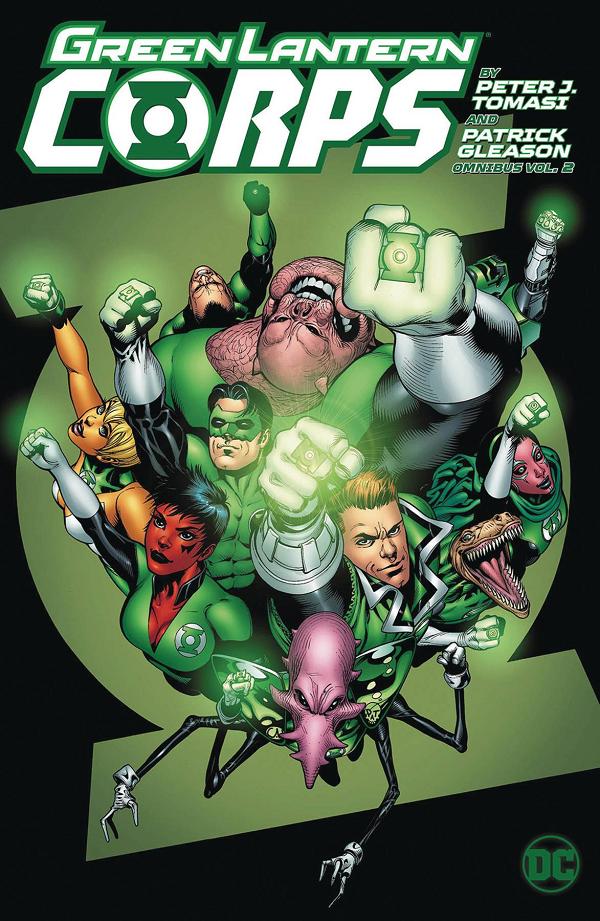 Green Lantern Corps Tomasi Gleason Omnibus Vol. 02
