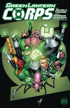 Green Lantern Corps Tomasi Gleason Omnibus Vol. 02 cover