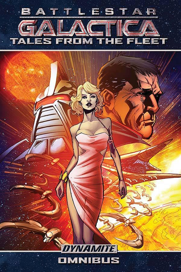 Battlestar Galactica Tales From The Fleet Omnibus cover by Nigel Raynor