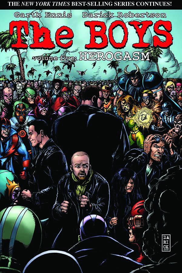 Boys Vol. 05 Herogasm cover by Tony Avi?a