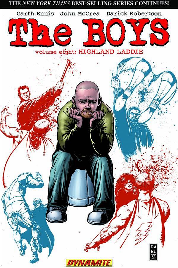 Boys Vol. 08 Highland Laddie cover by Darick Robertson