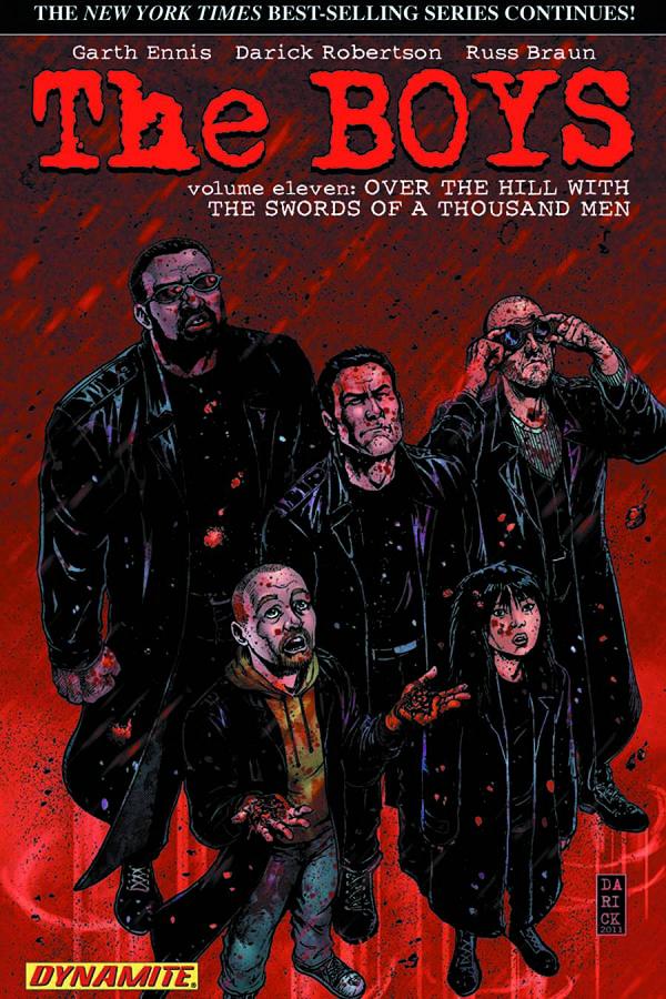 Boys Vol. 11 Over The Hill cover by Darick Robertson