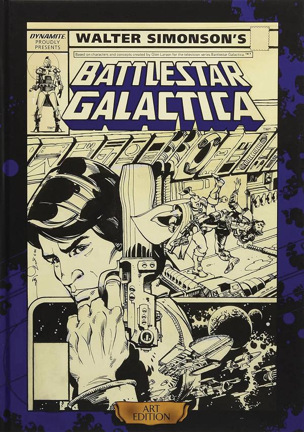 Walter Simonson Battlestar Galactica Art Ed cover by Walt Simonson