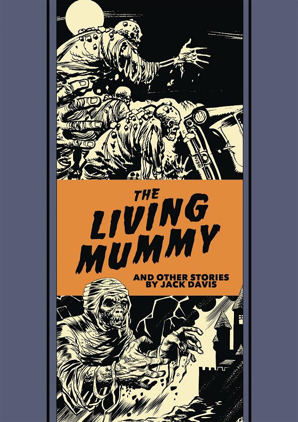 Ec Jack Davis Al Feldstein Living Mummy cover by Jack Davis