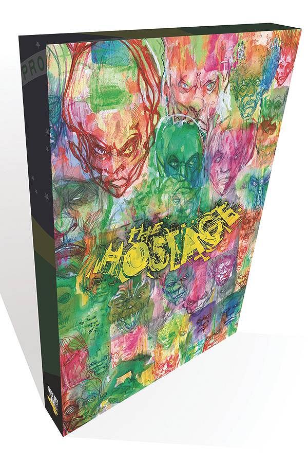 Hostage Slipcase Vol. 01 cover by Sal Abbinanti