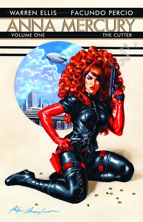 Anna Mercury Vol. 01 The Cutter cover by Felipe Massafera