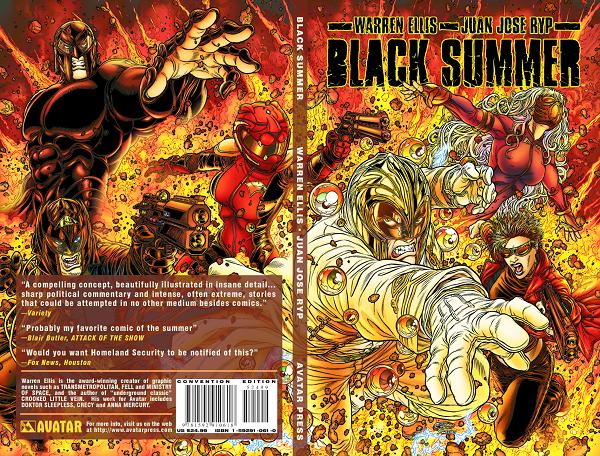 Black Summer Con Ed cover by Juan Jose Ryp