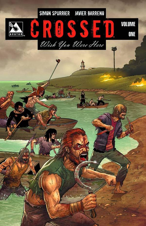 Crossed Wish You Were Here Vol. 01 cover by Jacen Burrows
