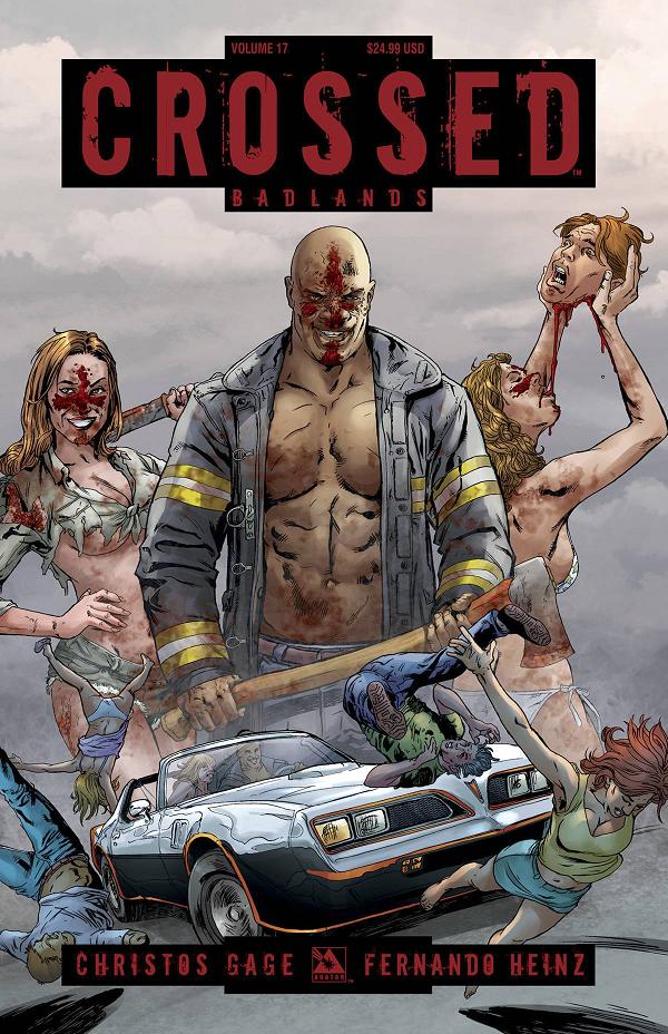 Crossed Vol. 17 cover by Raulo Caceres