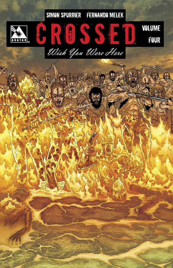 Crossed Wish You Were Here Vol. 04 cover by Jacen Burrows