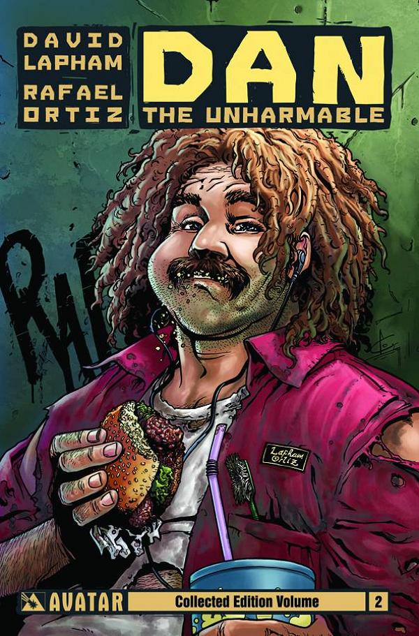 Dan The Unharmable Vol. 02 cover by Rafael Ortiz