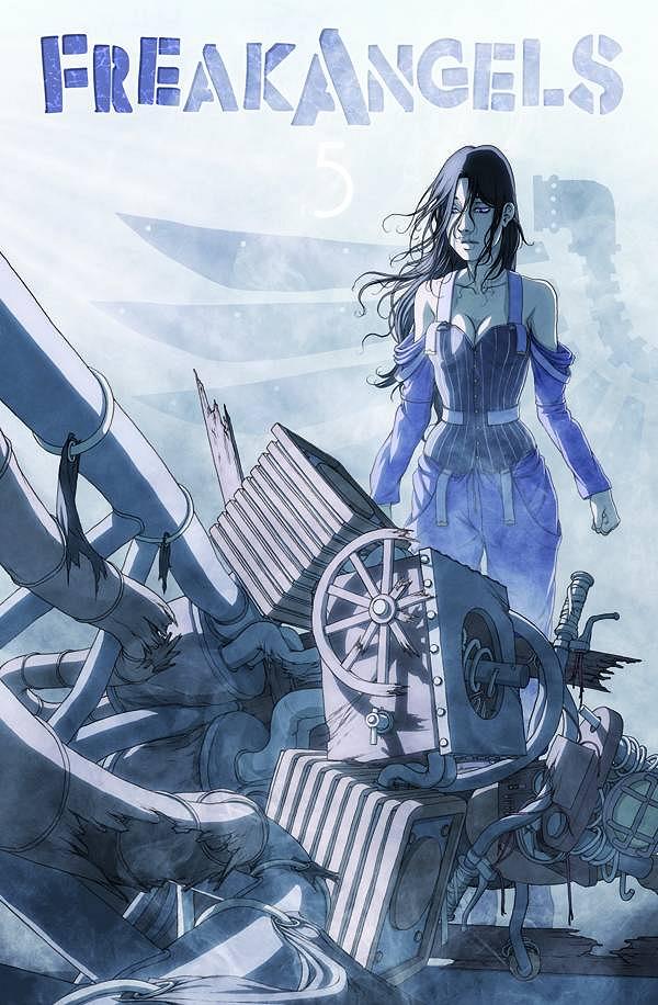 Freakangels Vol. 05 cover by Paul Duffield