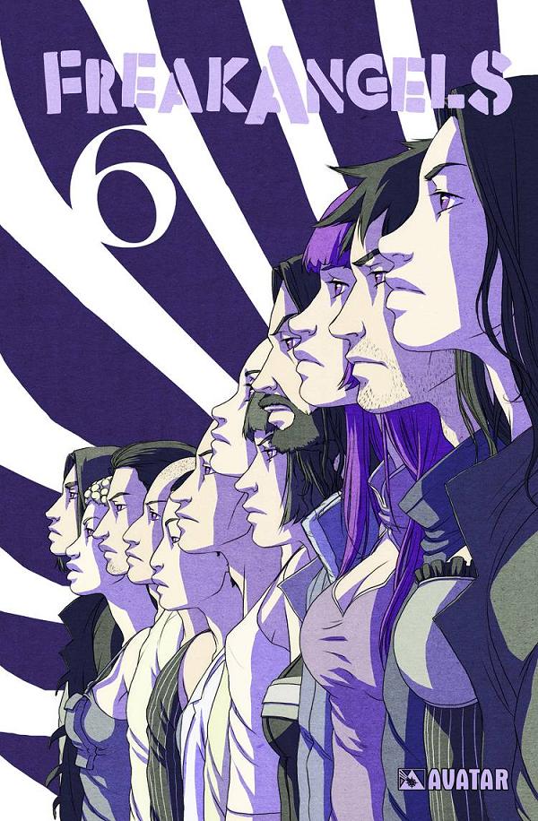 Freakangels Vol. 06 cover by Paul Duffield