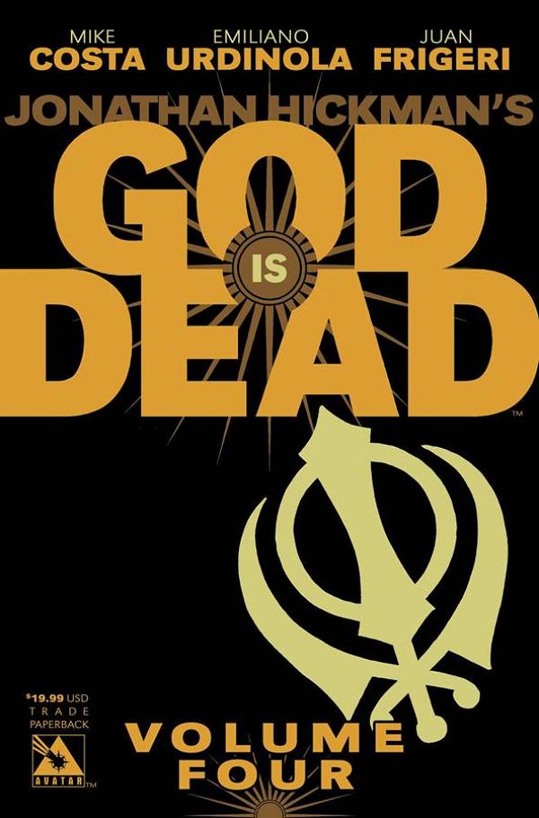 God Is Dead Vol. 04 cover by Jacen Burrows