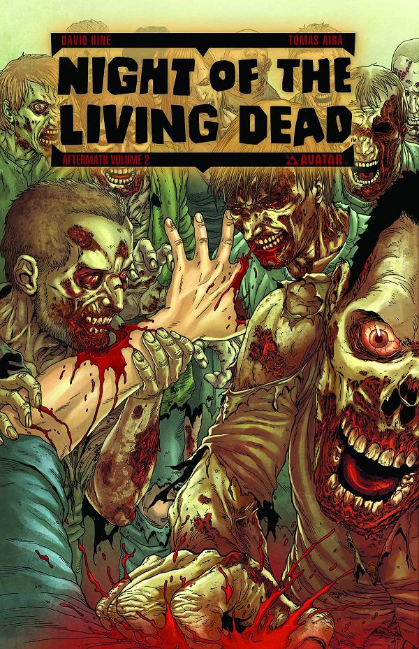 Night O/T Living Dead Aftermath Vol. 02 cover by Jacen Burrows