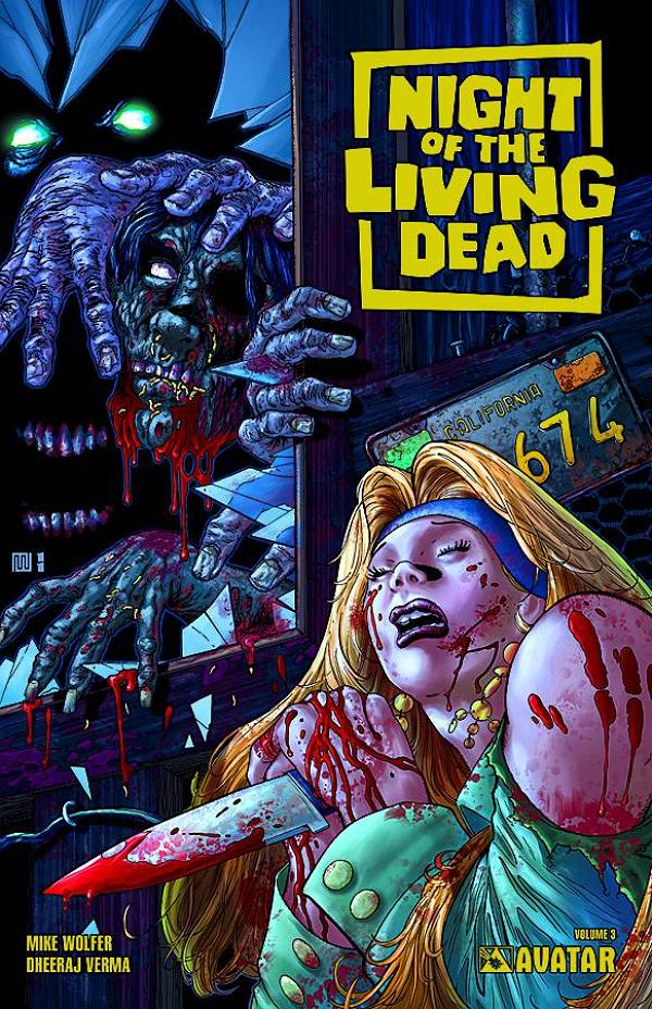 Night O/T Living Dead Vol. 03 cover by Mike Wolfer