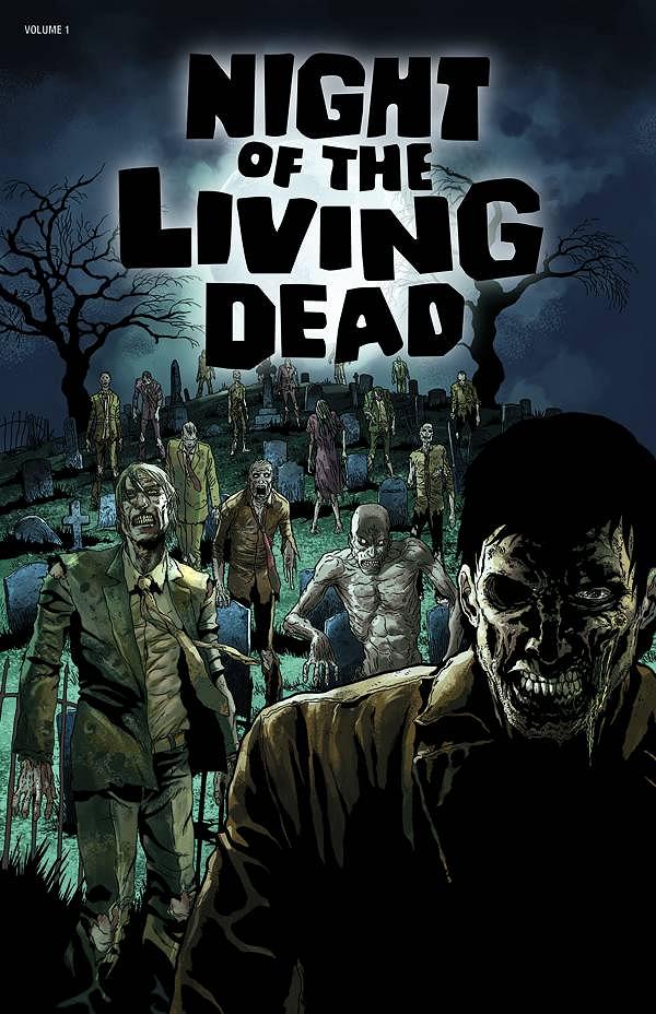Night Of The Living Dead Vol. 01 cover by Jacen Burrows