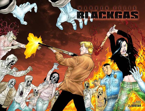 Warren Ellis Black Gas (Sep073405) cover by Jacen Burrows