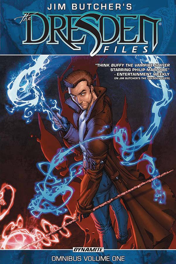 Jim Butcher Dresden Files Omnibus Vol. 01 cover by Brett Booth