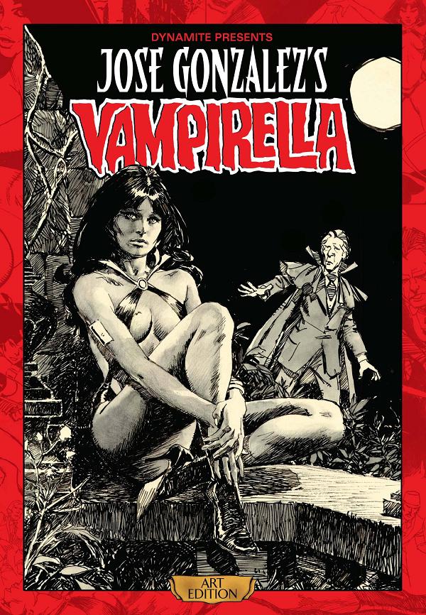 Jose Gonzalez Vampirella Art Ed cover by Jose Gonzalez