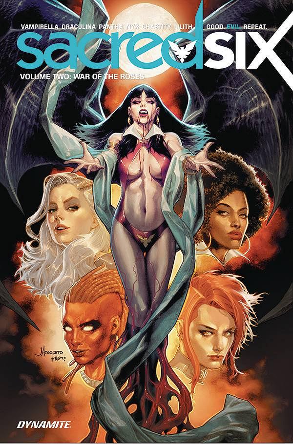 Sacred Six Vol. 02 War Of Roses cover by Jay Anacleto