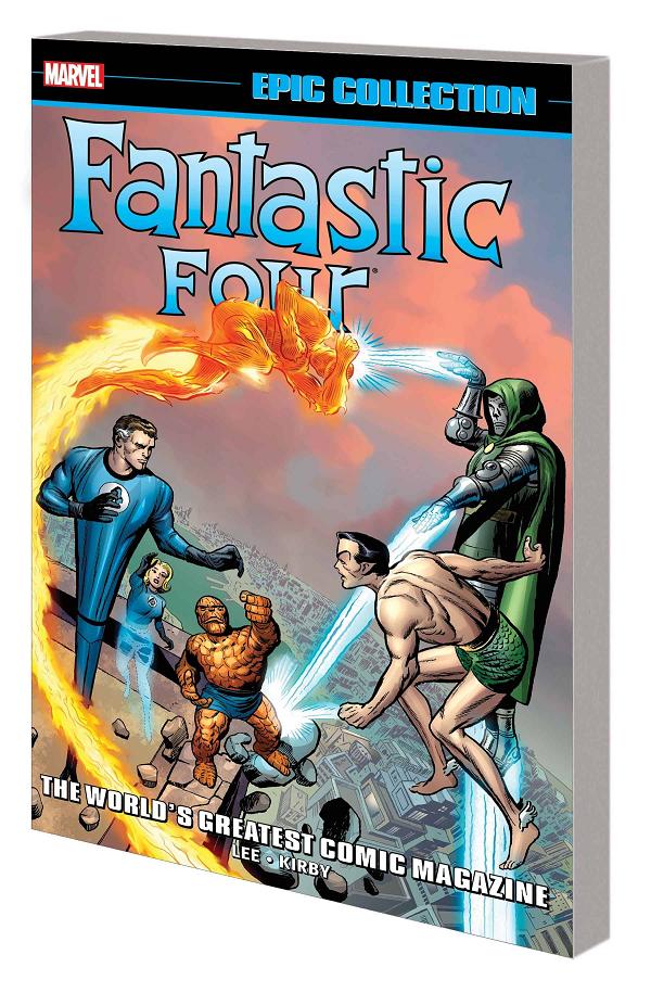 Fantastic Four Epic Collect Vol. 01 Worlds Greatest Comic cover by Jack Kirby