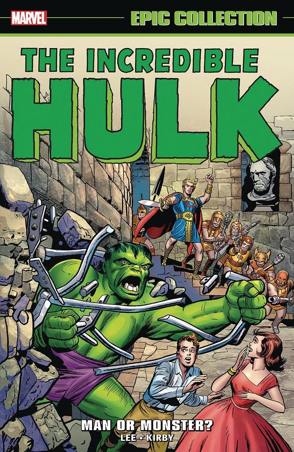 Incredible Hulk Epic Collect Vol. 01 Man Or Monster cover by Jack Kirby