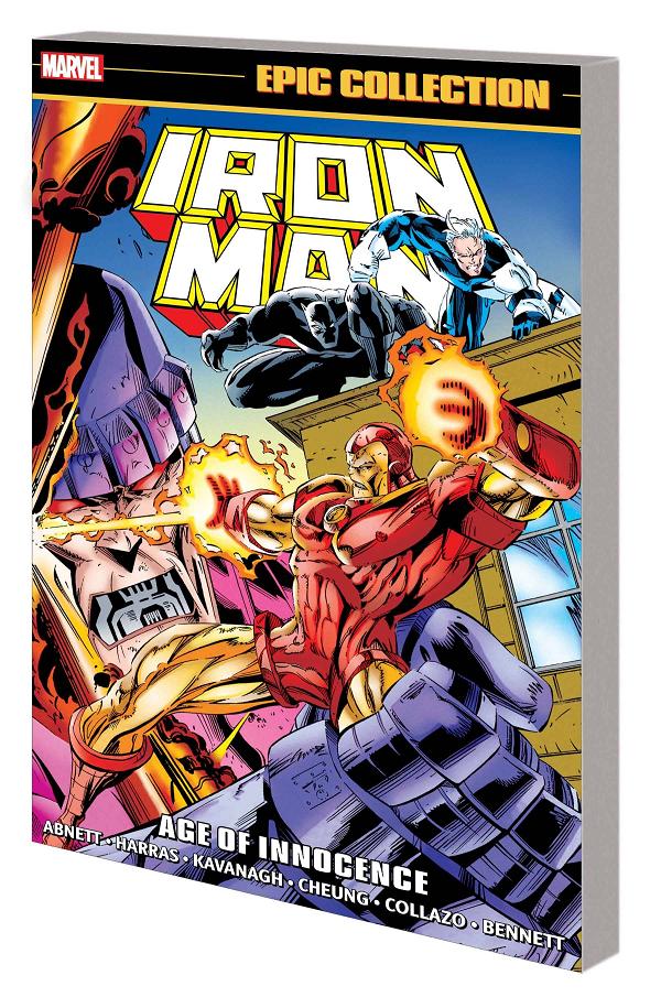 Iron Man Epic Collect Vol. 22 Age Of Innocence cover by Joe Bennett